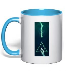 Чашка з кольоровою ручкою Бузинна паличка Чашка з кольоровою ручкою Бузинна паличка