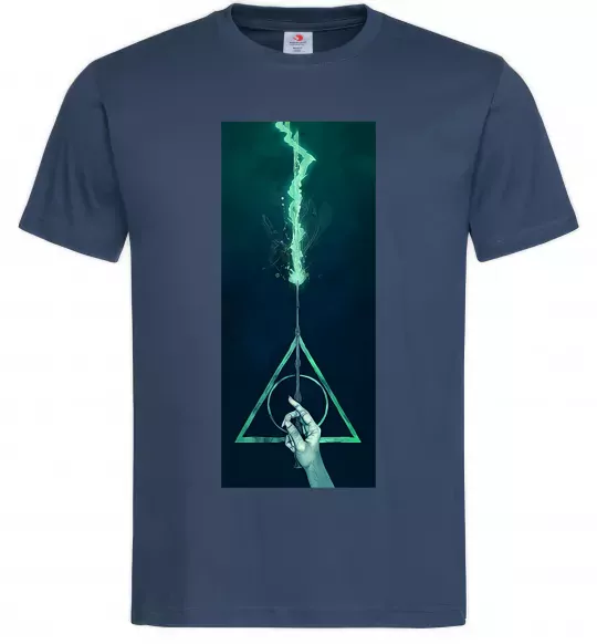 Мужская футболка Бузинна паличка Темно-синий фото