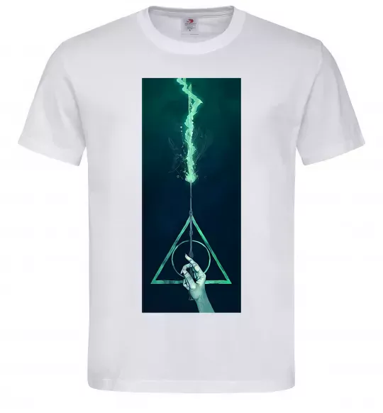 Мужская футболка Бузинна паличка Белый фото