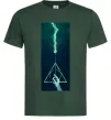 Мужская футболка Бузинна паличка Темно-зеленый фото