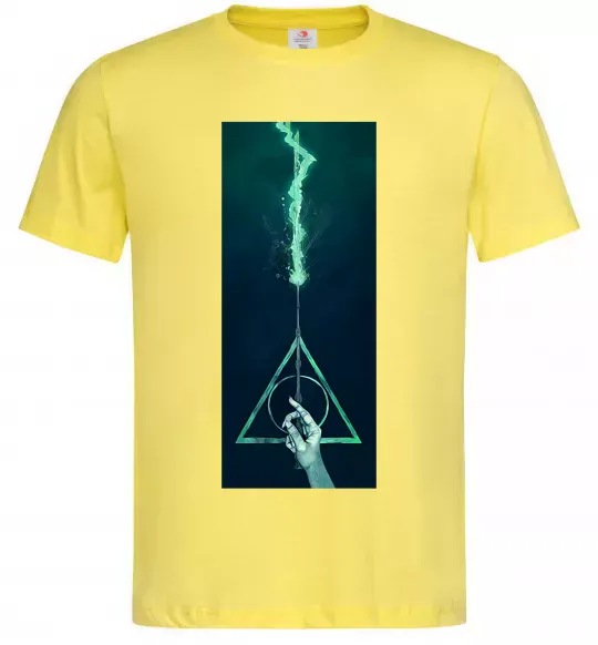 Мужская футболка Бузинна паличка Лимонный фото