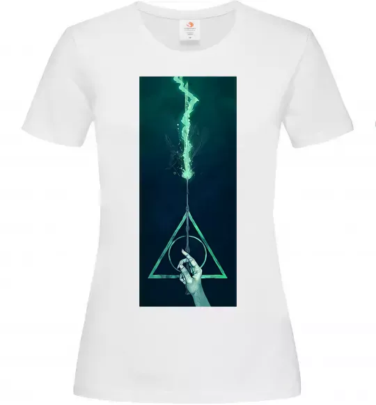 Женская футболка Бузинна паличка Белый фото