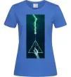 Женская футболка Бузинна паличка Ярко-синий Женская футболка Бузинна паличка Ярко-синий фото