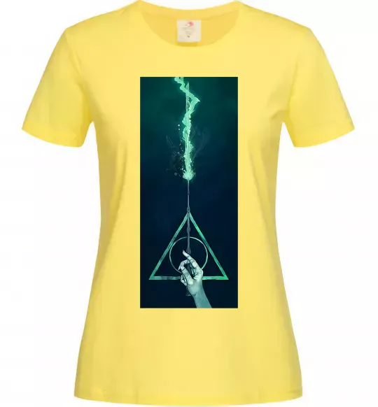 Женская футболка Бузинна паличка Лимонный фото