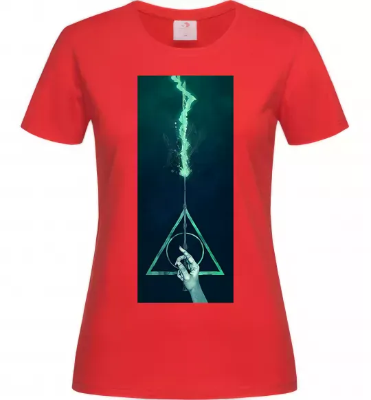 Женская футболка Бузинна паличка Красный фото