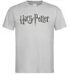 Чоловіча футболка Harry Potter logo Сірий Чоловіча футболка Harry Potter logo Сірий фото