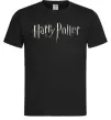 Чоловіча футболка Harry Potter logo Чорний Чоловіча футболка Harry Potter logo Чорний фото