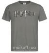 Мужская футболка Harry Potter logo Графит фото