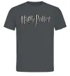 Чоловіча футболка Harry Potter logo Графіт Чоловіча футболка Harry Potter logo Графіт фото