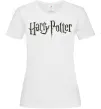 Женская футболка Harry Potter logo Белый фото