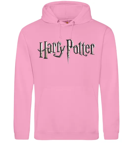 Чоловіча толстовка (худі) Harry Potter logo Рожевий фото