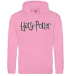 Чоловіча толстовка (худі) Harry Potter logo Рожевий Чоловіча толстовка (худі) Harry Potter logo Рожевий фото