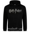 Женская толстовка (худи) Harry Potter logo Черный фото