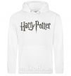 Женская толстовка (худи) Harry Potter logo Белый фото
