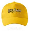 Кепка Harry Potter logo Солнечно желтый фото
