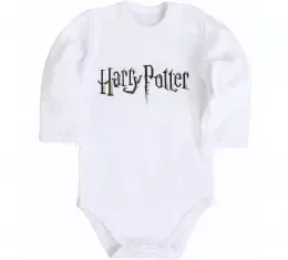 Детский боди Golden Snitch Белый фото