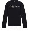 Дитячий світшот Harry Potter logo Чорний фото