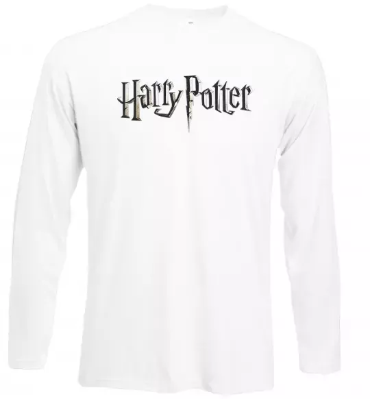 Лонгслив Harry Potter logo Белый фото