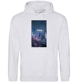 Мужская толстовка (худи) Нічний Хогвартс напис завжди Мужская толстовка (худи) Нічний Хогвартс напис завжди