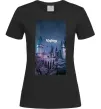 Жіноча футболка Нічний Хогвартс напис завжди Чорний Жіноча футболка Нічний Хогвартс напис завжди Чорний фото