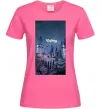 Жіноча футболка Нічний Хогвартс напис завжди Яскраво-рожевий Жіноча футболка Нічний Хогвартс напис завжди Яскраво-рожевий фото