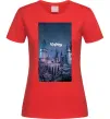 Жіноча футболка Нічний Хогвартс напис завжди Червоний Жіноча футболка Нічний Хогвартс напис завжди Червоний фото