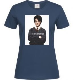 Женская футболка The boy who lived