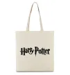 Эко-сумка Harry Potter logo black Бежевый Эко-сумка Harry Potter logo black Бежевый фото