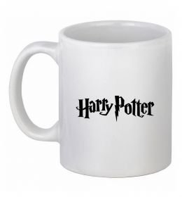 Чашка керамическая Harry Potter logo black Чашка керамическая Harry Potter logo black
