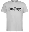 Чоловіча футболка Harry Potter logo black Сірий Чоловіча футболка Harry Potter logo black Сірий фото