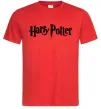Чоловіча футболка Harry Potter logo black Червоний Чоловіча футболка Harry Potter logo black Червоний фото