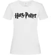Жіноча футболка Harry Potter logo black Білий Жіноча футболка Harry Potter logo black Білий фото