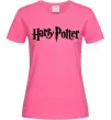 Жіноча футболка Harry Potter logo black Яскраво-рожевий Жіноча футболка Harry Potter logo black Яскраво-рожевий фото