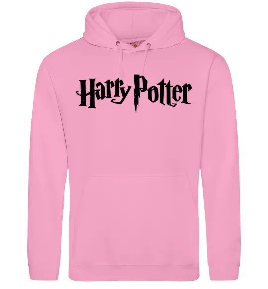 Жіноча толстовка (худі) Harry Potter logo black Рожевий фото