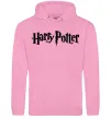 Жіноча толстовка (худі) Harry Potter logo black Рожевий фото