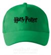 Кепка Harry Potter logo black Зеленый фото