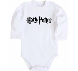Дитячий бодік Harry Potter logo black