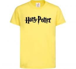 Детская футболка Harry Potter logo black