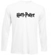 Реглан Harry Potter logo black Белый фото