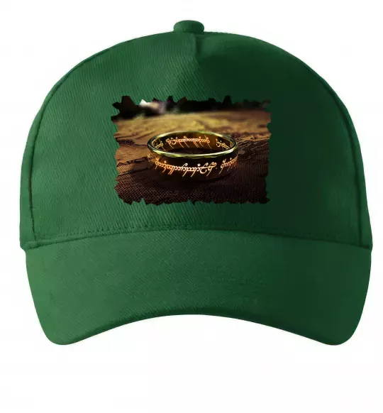 Кепка Кільце Всевладдя Темно-зеленый фото