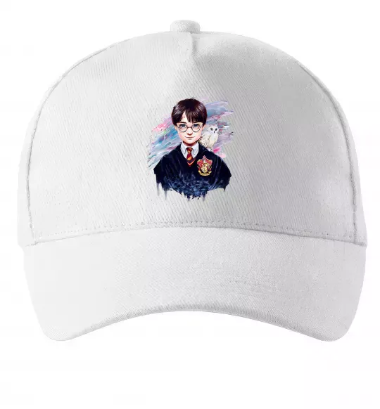 Кепка Гаррі Поттер арт Білий фото