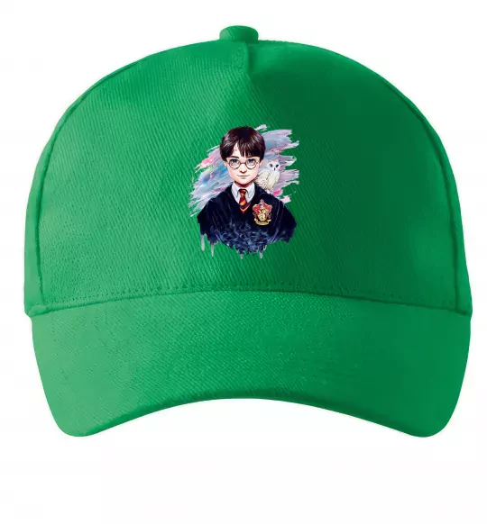 Кепка Гаррі Поттер арт Зелений фото