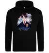 Чоловіча толстовка (худі) Гаррі Поттер арт Чорний фото