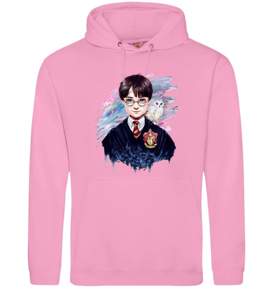 Женская толстовка (худи) Гаррі Поттер арт Розовый фото