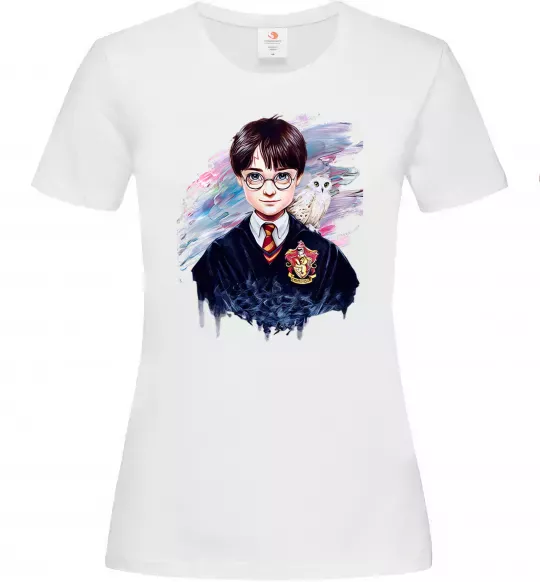 Женская футболка Гаррі Поттер арт Белый фото