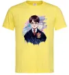 Чоловіча футболка Гаррі Поттер арт Лимонний фото