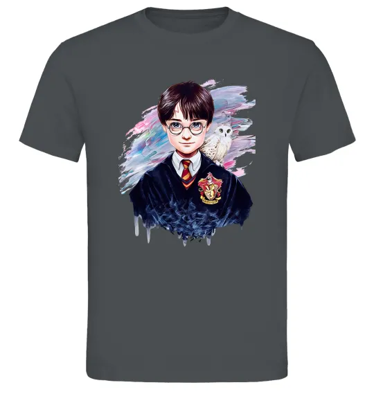 Чоловіча футболка Гаррі Поттер арт Графіт фото