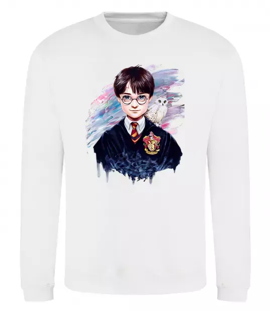 Свитшот Гаррі Поттер арт Белый фото