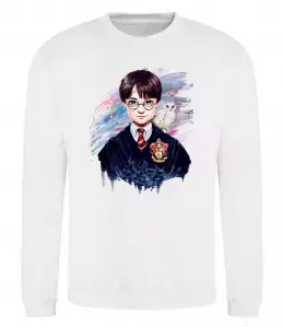 Свитшот Гаррі Поттер арт Белый фото