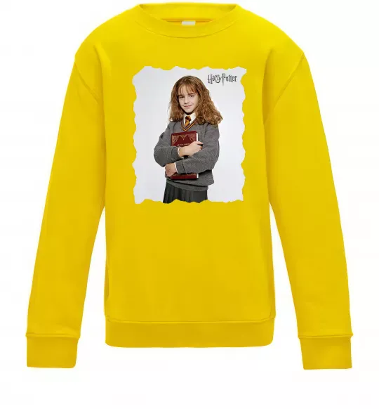 Детский Свитшот Герміона Грейнджер Солнечно желтый фото